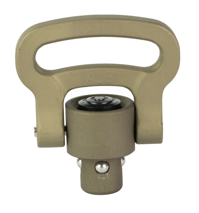 ALG DEFENSE SWIVEL FDE FORGED 7075 T6 ALUMINUM QUICK DETACH SWIVEL