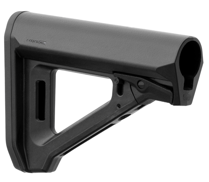 MAGPUL INDUSTRIES MOE RL CARBINE STOCK AR15 WITH MIL-SPEC BUFFER TUBE MATTE FINISH BLACK