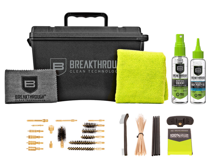 BREAKTHROUGH CLEAN TECHNOLOGIES UNIVERSAL AMMO CAN CLEANING KIT RIFLE - SHOTGUN - HANDGUN