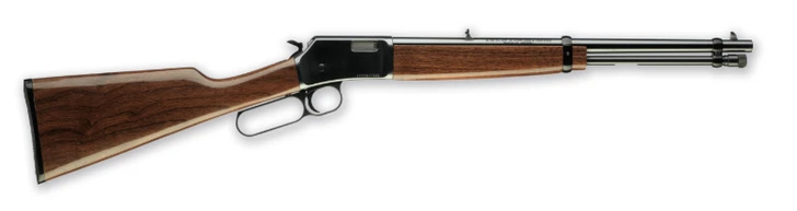 BROWNING BL-22 22LR 16.25'' BARREL POLISHED BLUE GLOSS BLACK WALNUT WOOD STOCK RIGHT HAND + SIMMONS 3X9X32 SCOPE - NO ORIGINAL BOX - PREOWNED