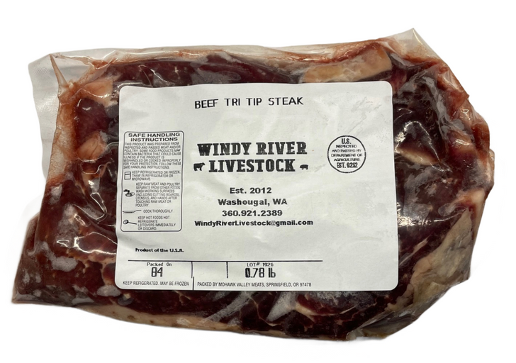 WINDY RIVER LIVESTOCK TRI TIP STEAK GRASS FED