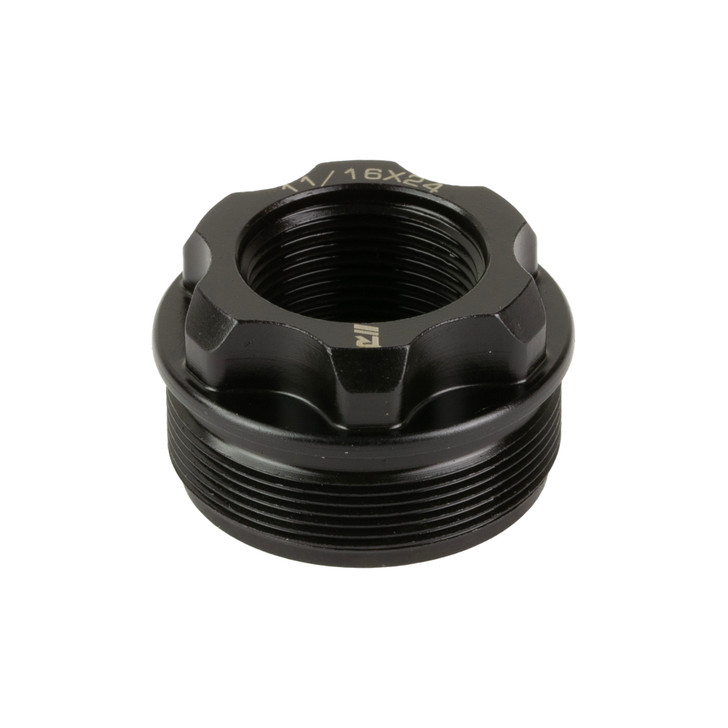 RUGGED FIXED MOUNT 11/16X24 THREAD PITCH OBSIDIAN 45/9 MATTE FINISH BLACK