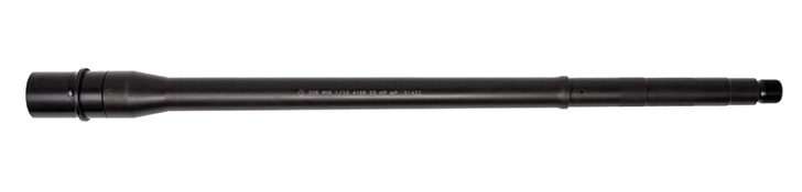 BALLISTIC ADVANTAGE 18'' .308 TACTICAL GOVERNMENT RIFLE LENGTH AR 308 BARREL PREMIUM BLACK SERIES
