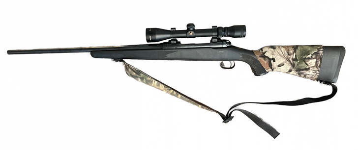 SAVAGE ARMS MODEL 111 270 WIN BOLT ACTION RIFLE + SIMMON 3X9X40 SCOPE BLACK - PREOWNED