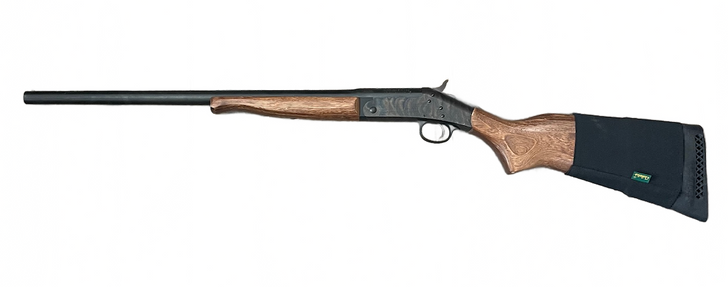 NEW ENGLAND FIREARMS PARDNER 20 GAUGE SINGLE SHOT SHOTGUN + AMMO SLEEVE - PREOWNED