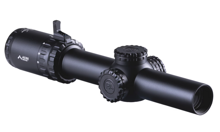 PRIMARY ARMS SLX 1-6X24 SFP RIFLE SCOPE GEN IV GREEN ACSS NOVA FIBER WIRE RETICLE