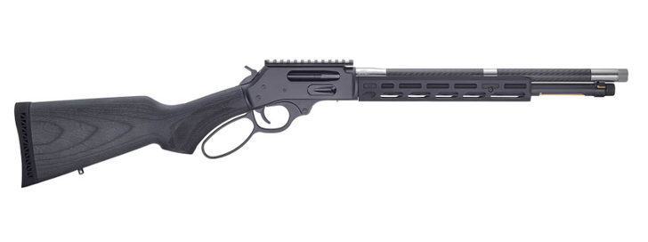 HENRY SPD HUSH 357 MAGNUM/38 SPECIAL LEVER ACTION RIFLE 16.5'' ROUND THREADED BARREL 5/8X24 7 ROUNDS - BLACK