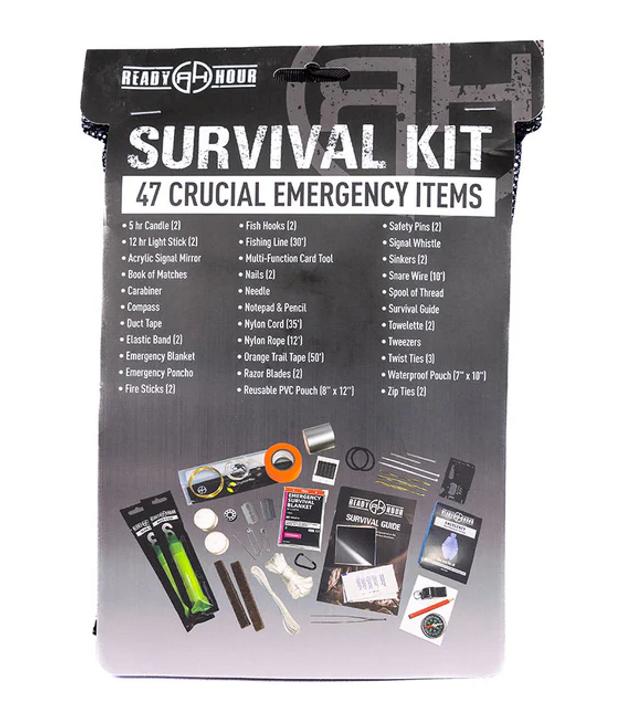 READY HOUR 47-PIECE SURVIVAL KIT