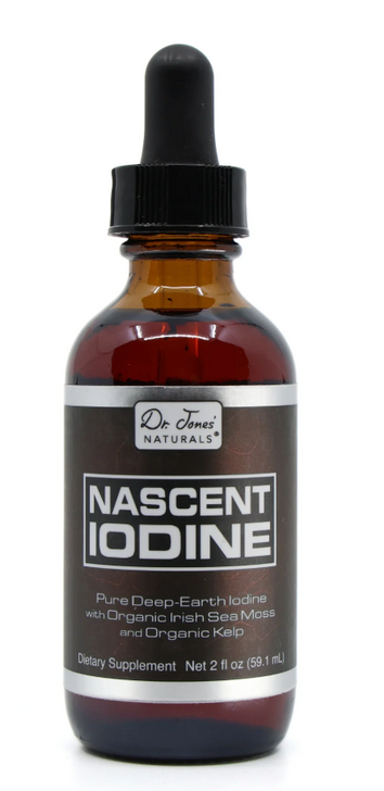 DR JONES NATURALS NASCENT IODINE 2 OUNCES