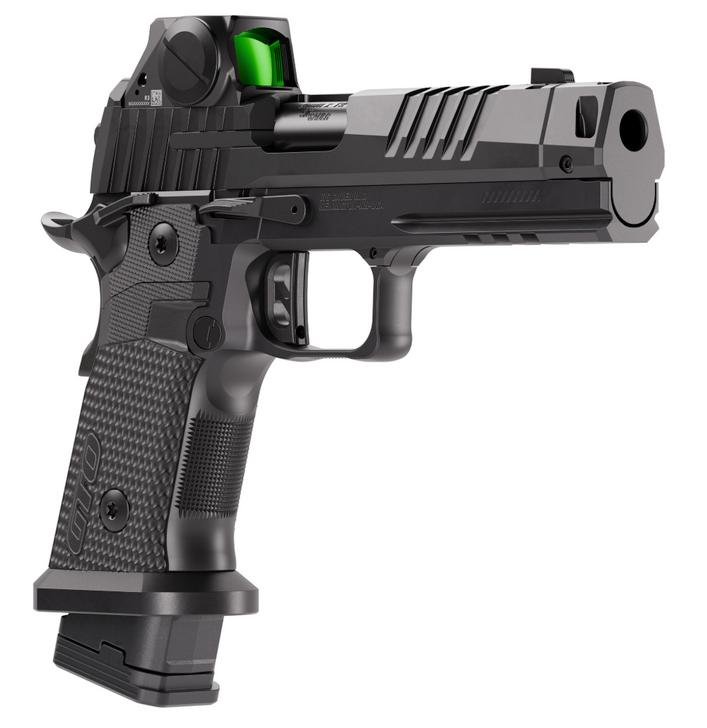 SIG SAUER P211 GTO 9MM METAL FRAME PISTOL 4.4'' BARREL MACH3D COMPENSATOR ROMEO-X SIG-LOC COMPACT OPTIC FLARED MAGWELL 3 MAGAZINES - BLACK