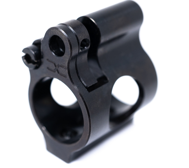 FAXON FIREARMS ADJUSTABLE GAS BLOCK AR15 BARRELS .750'' MATTE FINISH BLACK