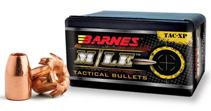 BARNES M/LE TAC-XP PISTOL BULLETS 10MM 40 CAL 400'' 155 GRAIN FB HP 40 BULLETS