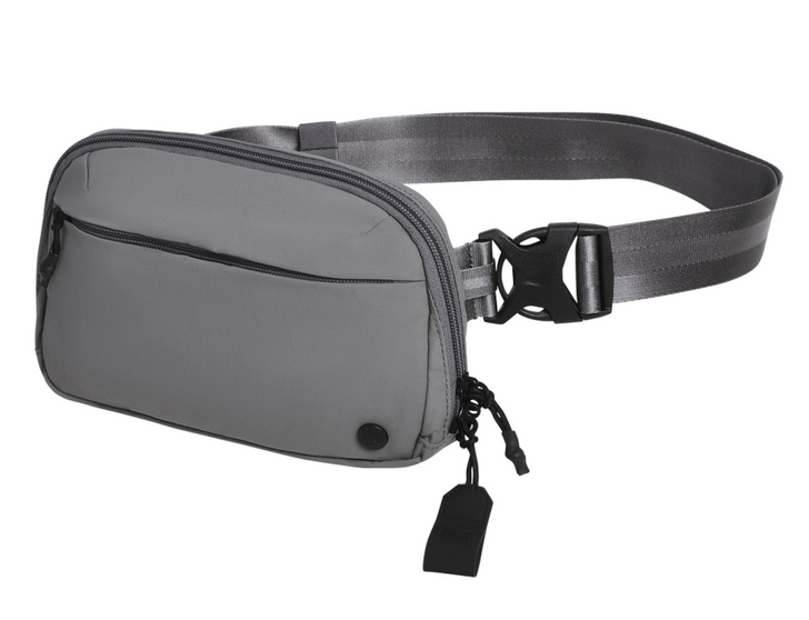 VERTX EVERDAY FANNY PACK 2.1 NYLON CONSTRUCTION 9''X5.5''X2.1'' GRAY