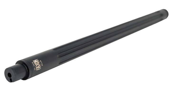 FAXON FIREARMS RIMFIRE 22LR 16'' BARREL THREADED 1/2X28 1:16 TWIST RATE RECESSED TARGET CROWN 10/22 NON-TAKEDOWN NITRIDE FINISH BLACK