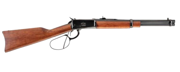 ROSSI R92 357 MAG 38 SPECIAL LEVER ACTION RIFLE LARGE LOOP 16'' ROUND BLUED BARREL WOOD STOCK - NO ORIGINAL BOX - PREOWNED