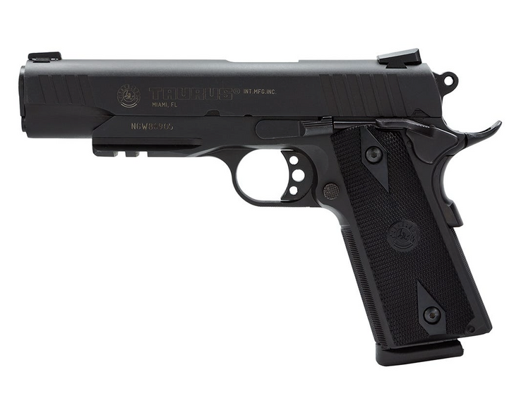 TAURUS PT 1911 AR 45 ACP 5'' BARREL 8 ROUNDS 2 MAGAZINE - NO ORIGINAL BOX - PREOWNED