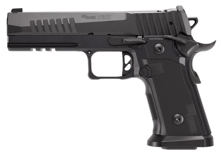 SIG SAUER P211 GT5 9MM SAO 5'' BULL BARREL 3 MAGAZINES BLACK