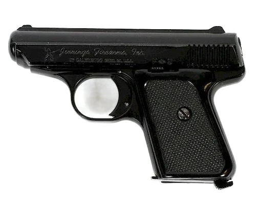 JENNINGS J22 22LR SEMI-AUTO PISTOL PISTOL 2 MAGAZINES 6 ROUNDS - ORIGINAL BOX - PREOWNED