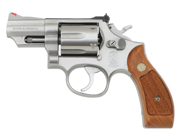 SMITH & WESSON MODEL 66 DOUBLE ACTION 357 MAGNUM REVOLVER 2.5'' BARREL 6 ROUNDS - ORIGINAL BOX - PREOWNED