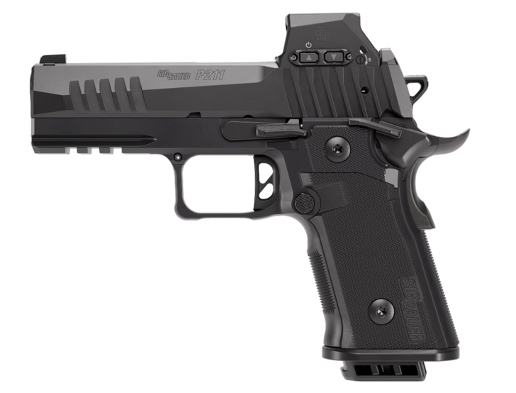 SIG SAUER P211 GT4 9MM SEMI-AUTO PISTOL 4.2'' BULL BARREL OPTICS READY 3 MAGAZINES - BLACK