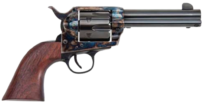 TRADITIONS 1873 FRONTIER 45 COLT SAO REVOLVER 4.75'' BARREL COLOR CASE HARDENED - NO ORIGINAL BOX - PREOWNED