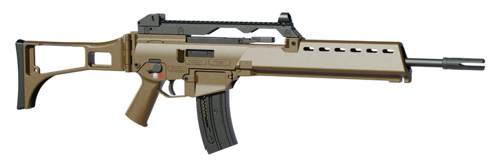 HECKLER & KOCH G36 22LR SEMI-AUTO RIFLE 18.1'' BARREL FOLDING STOCK 1 MAGAZINE - FDE
