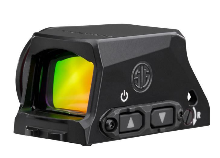 SIG SAUER ROMEO-X RED DOT 24MM OBJECTIVE 32 MOA CIRCLE 2 MOA RED DOT SIG-LOC FOOTPRINT ENCLOSED EMITTER