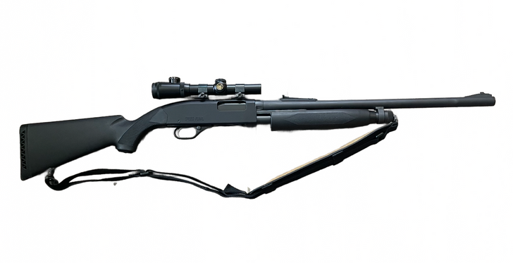 WINCHESTER 1300 SPEED PUMP 12 GAUGE SHOTGUN + MICRO DOT SCOPE 1.5X-4.5X20 + SLING - NO ORIGINAL BOX - PREOWNED
