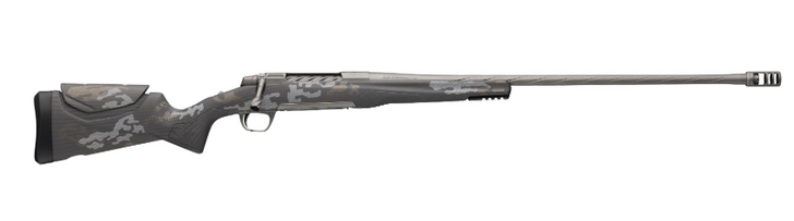 BROWNING X-BOLT 2 MOUNTAIN PRO 30-06 BOLT ACTION RIFLE TUNGSTEN CERAKOTE 22'' SPIRAL FLUTED BARREL THREADED CARBON FIBER STOCK CAPACITY 4+1