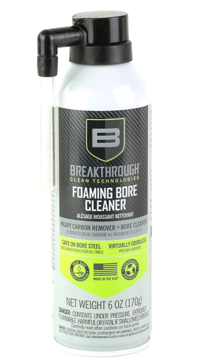 BREAKTHROUGH CLEAN CARBON PRO FOAMING BORE CLEANER 6 OUNCES AEROSOL CAN