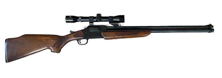 SAVAGE MODEL 24V 222 REM/20 GAUGE OVER UNDER COMBO BREAK ACTION RIFLE + TASCO 4X32 SCOPE - NO ORIGINAL BOX - PREOWNED