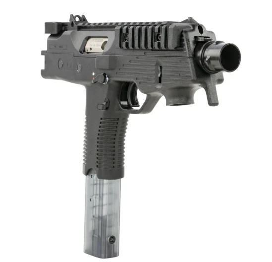 B&T TP9 9MM SEMI-AUTO PISTOL 5.10'' BARREL POLYER FRAME GRIP IRON SIGHTS - BLACK