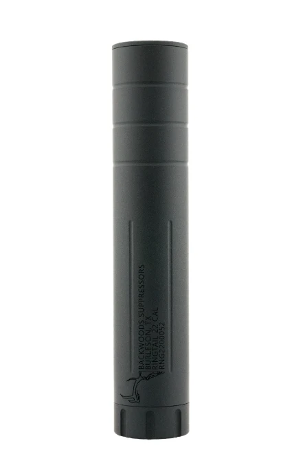BACKWOODS SUPPRESSORS RINGTAIL TI 22LR TITANIUM DIRECT THREAD 1/2X28 - BLACK