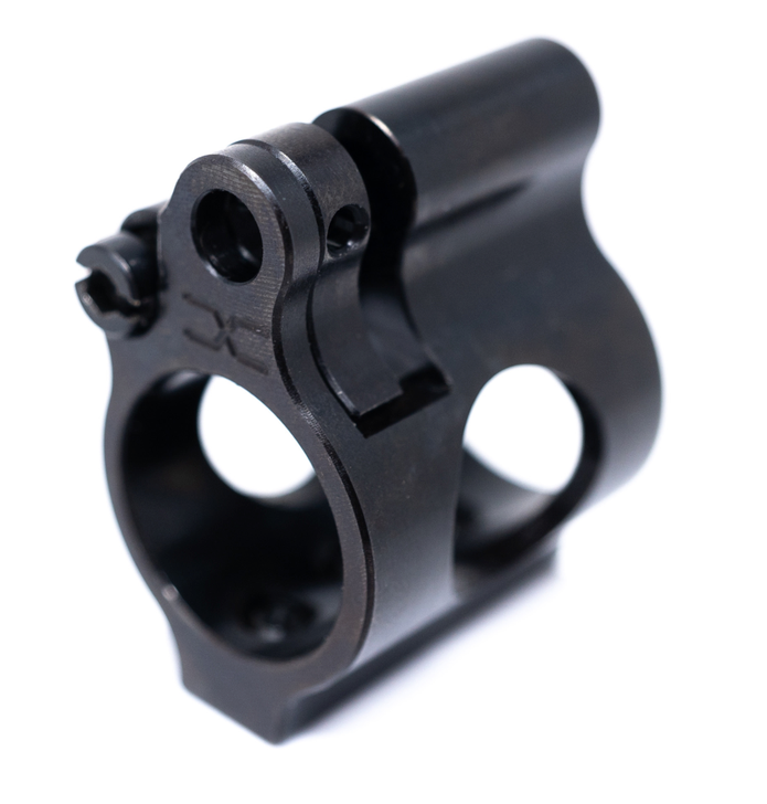 FAXON FIREARMS ADJUSTABLE GAS BLOCK FITS AR15 BARRELS .625'' ID MATTE FINISH - BLACK