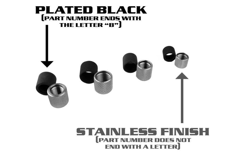 YHM 1/2 x 28 SS THREAD PROTECTOR .22/9MM