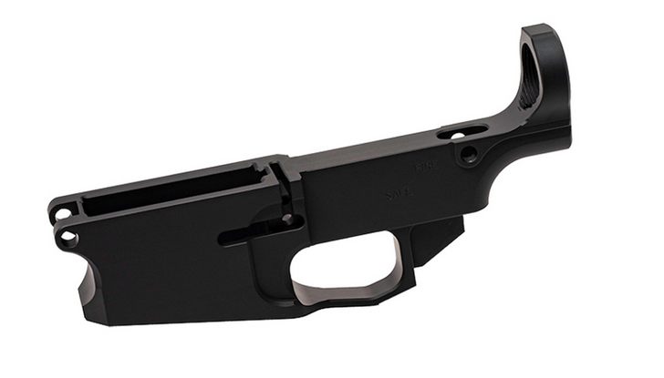 5D TACTICAL ANODIZED BILLET 308 LOWER RECEIVER - BLACK