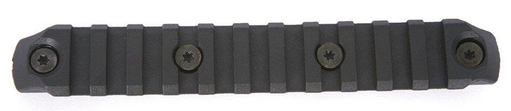 BCM KEYMOD 5.5 INCH PICATINNY RAIL SECTION NYLON - BLACK