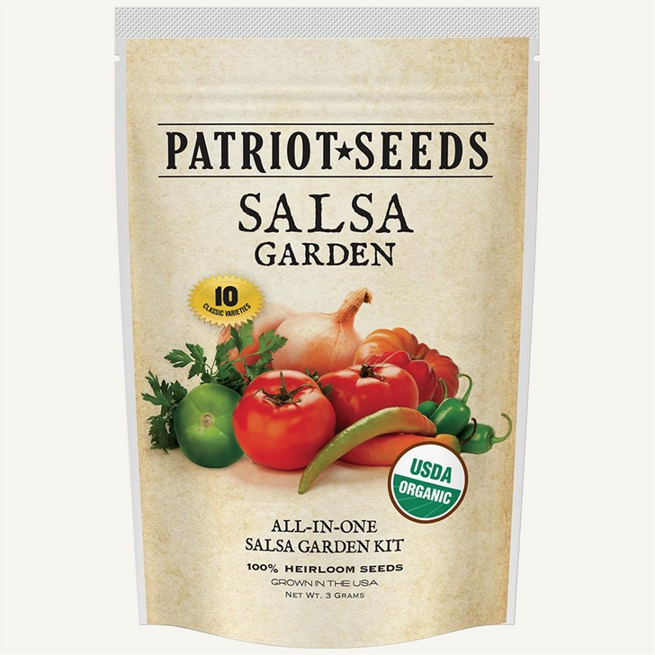 PATRIOT SEEDS SALSA GARDEN 100% HEIRLOOM SEEDS