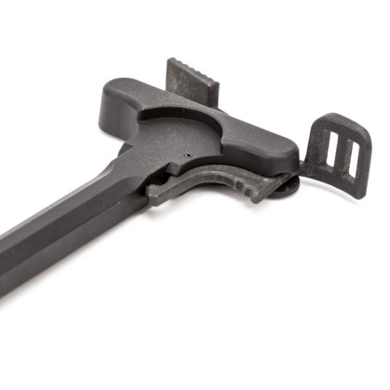 TIGER ROCK AR15 CHARGING HANDLE WITH OVERSIZED LATCH - BLACK