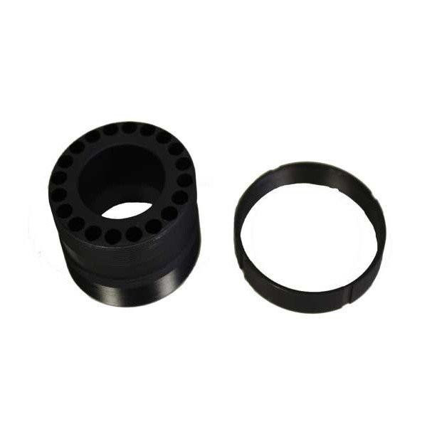 ANDERSON AR-15 BARREL NUT AND LOCK RING FOR FREE FLOAT FOREARM - BLACK