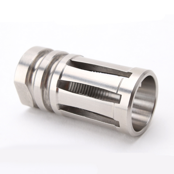 TIGER ROCK AR-15 BIRDCAGE MUZZLE BRAKE - STAINLESS STEEL