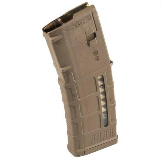 MAGPUL AR-15 MAGAZINE GEN 3 5.56 NATO 30 ROUNDS w/WINDOW COYOTE TAN