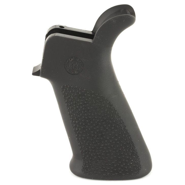 HOGUE BEAVERTAIL NO FINGER GROOVES GRIP FOR  AR15/M16 - BLACK RUBBER