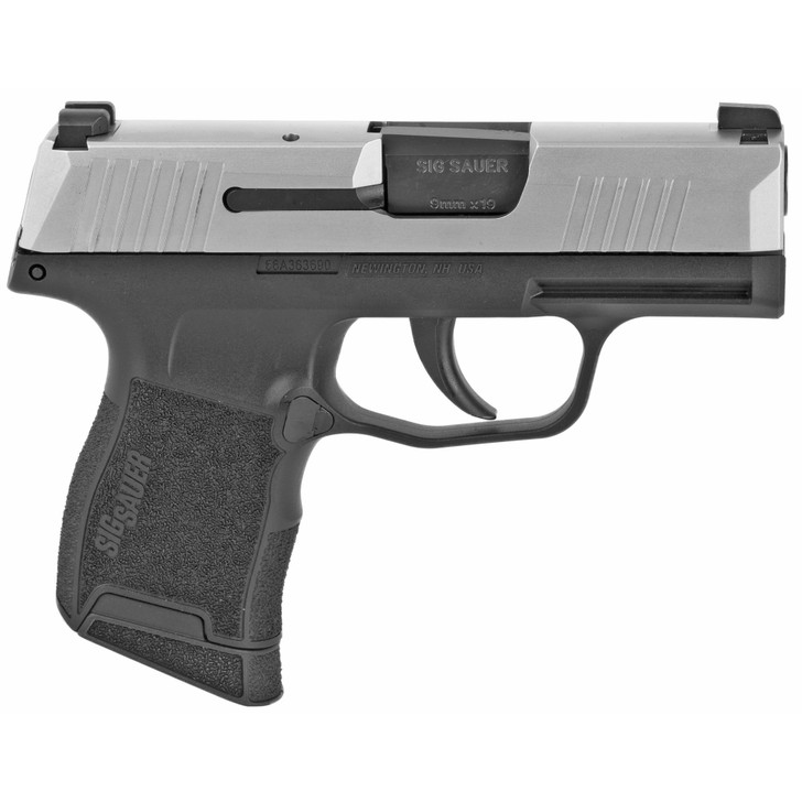 SIG SAUER P365 9MM 3.1" BARREL STAINLESS STEEL SLIDE 10 ROUND