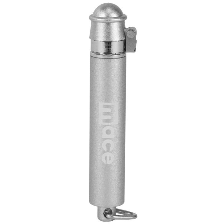 MACE KEYCHAIN DEFENSE MINI MODEL OC PEPPER SPRAY - SILVER