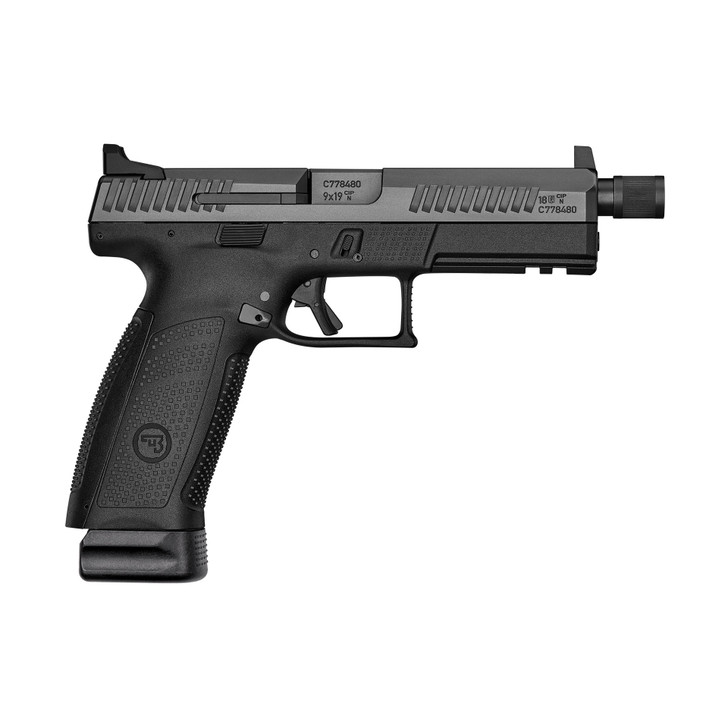 CZ P-10F 9MM 4.5" BAREEL TIGGER SAFETY FULL SIZE HIGH NIGHT SIGHTS 21 ROUND - BLACK