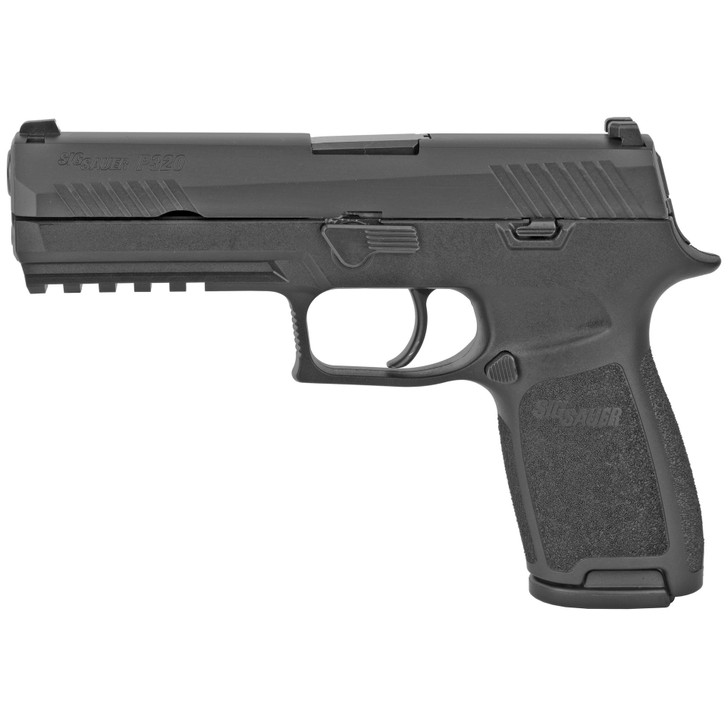 SIG SAUER P320 FULL SIZE 9MM 4.7" BARREL 17 ROUND POLYMER FRAME 2 MAGS FIXED SIGHTS - BLACK