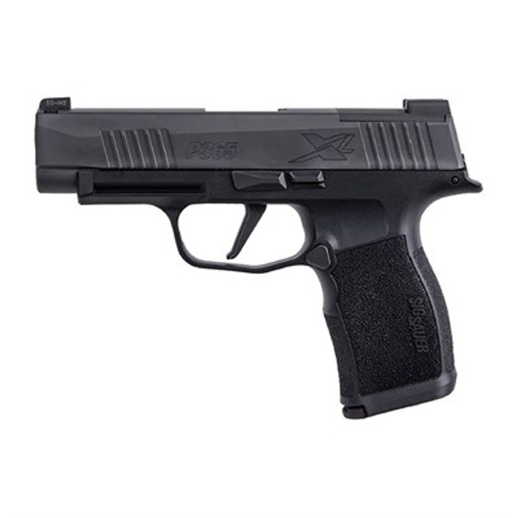 SIG SAUER P365 XL 9MM 3.7" BARREL SEMI AUTO 12 ROUND 2 MAGS XRAY 3 NIGHT SIGHTS STAINLESS STEEL - NITRON FINISH LEGION GRAY PVD SLIDE