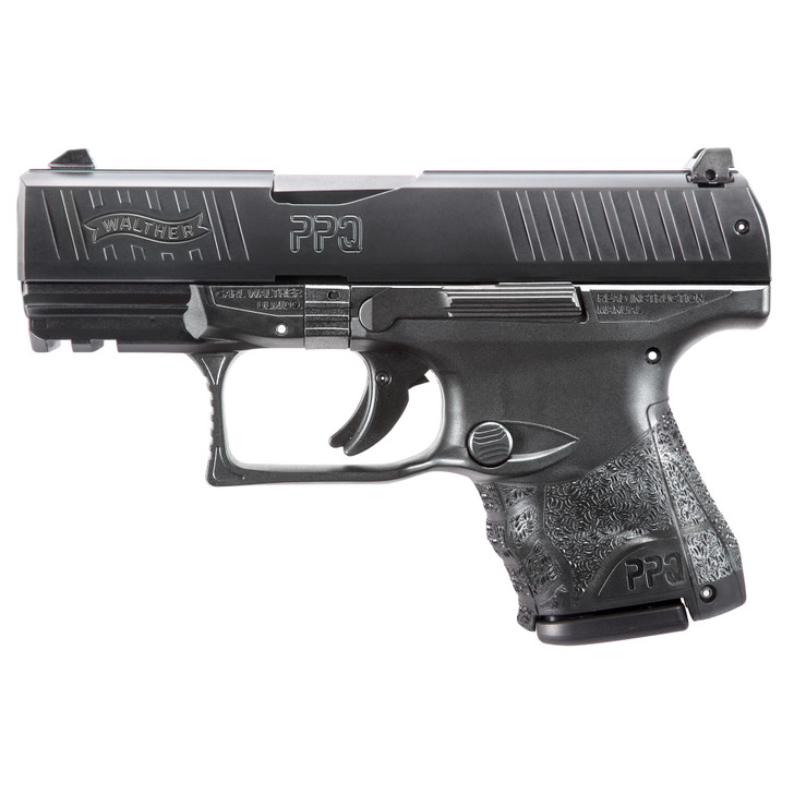 WALTHER PPQ M2 SC STRIKER FIRED SUB COMPACT 9MM 3.5" BARREL POLYMER FRAME FIXED SIGHTS 10/15ROUND 2 MAGS - BLACK