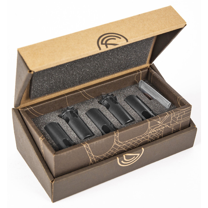 SILENCERCO PISTOL KIT INCLUDES 1x2x28, .578x28, 13.5LH, 16x1LH, 9/16x24